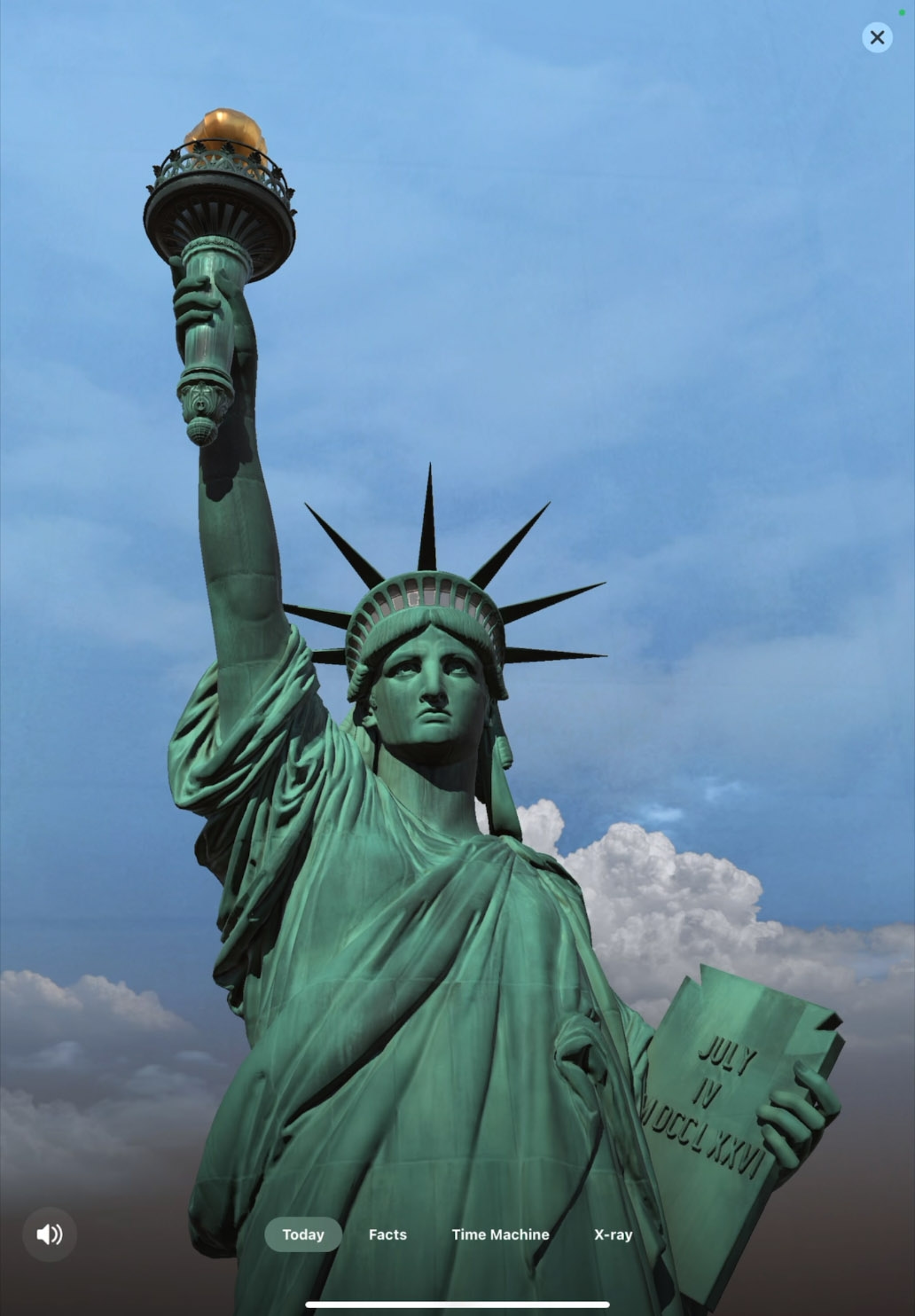 The arm of Liberty