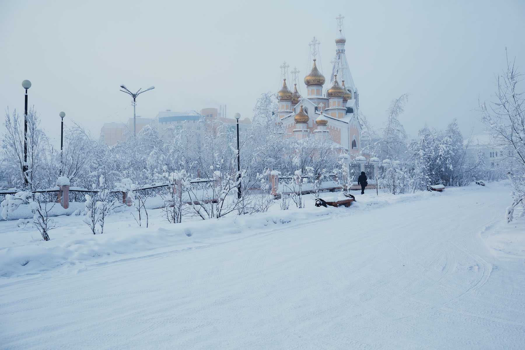 24 Hours in the Coldest City on Earth Yakutsk –64°C (−83°F)