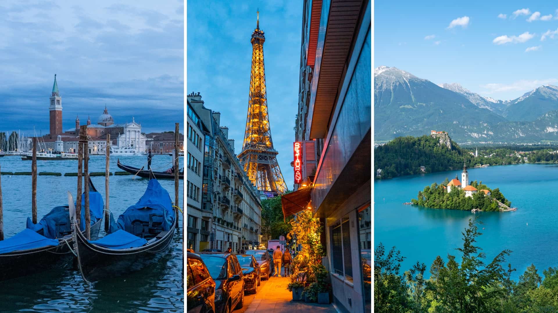 Travel around Europe in 5 stops
